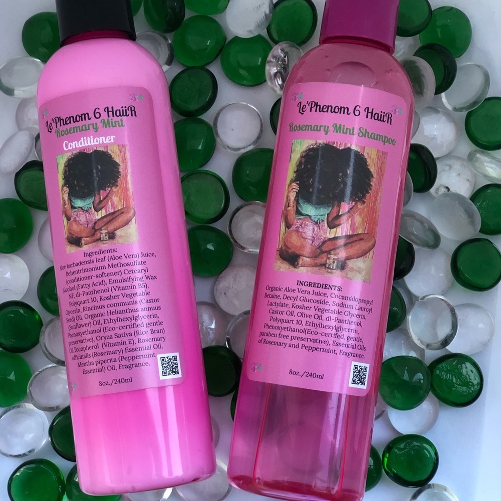 Rosemary Mint Shampoo & Conditioner